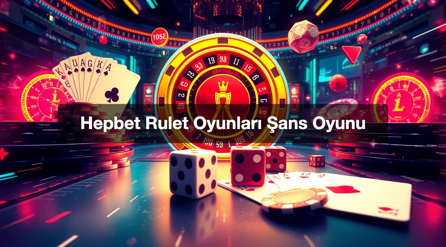 Hepbet Rulet Oyunları Şans Oyunu